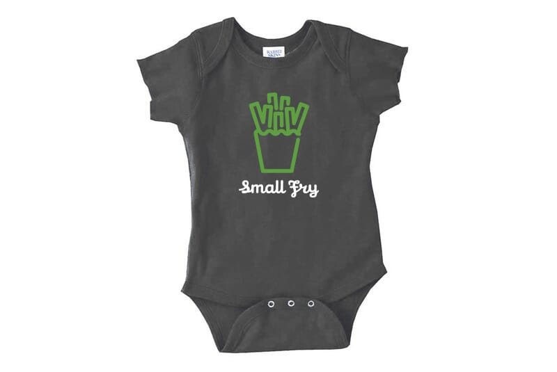 small fry onesie